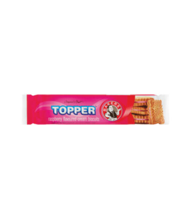Toppers 125g - Rasberry