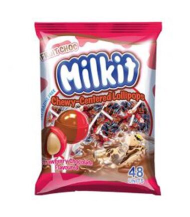 Milk-It Pops Strawberry Choc