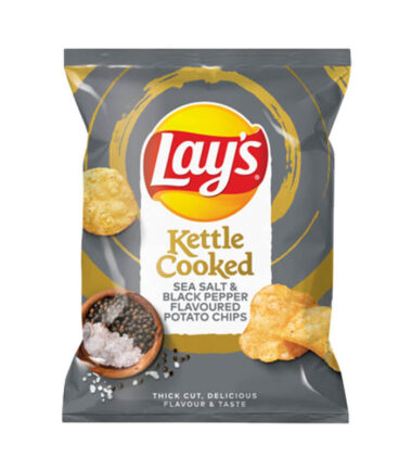 Lays Kettle 30g-Sea Salt/Peppe