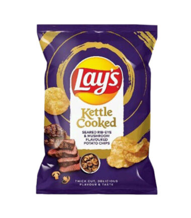 Lays Kettle 30g-Rib-Eye /Mushr