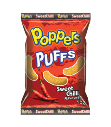 Popper Puffs - SweetChilli 45g