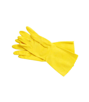 Yellow Household Gloves