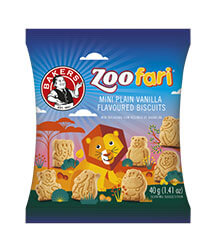Mini Zoofari Biscuits 40g