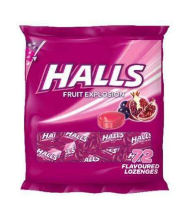 Halls Poly Bag Fruit Expl