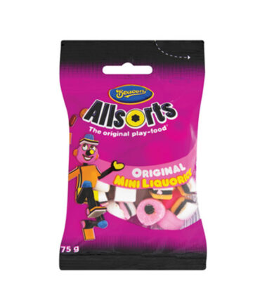 Mini Liqourice Allsorts 75g