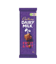 Cadbury Slab 80g Fruit & Nut