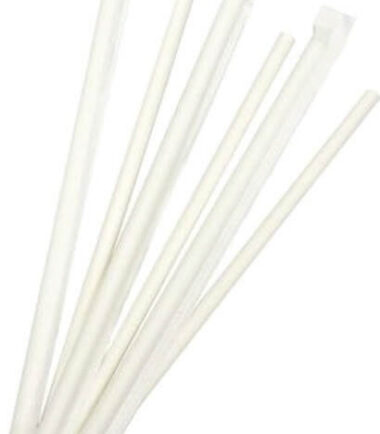 Drinking Straws Indv Wraps