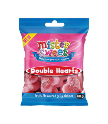 Mr Sweet Double Hearts