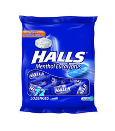 Halls Poly Bags Eucalyptus