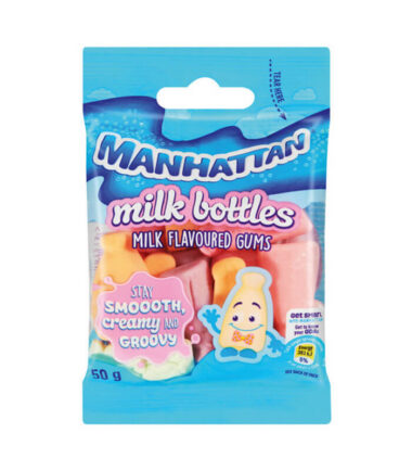 Mini Manhattan Milk Bottles